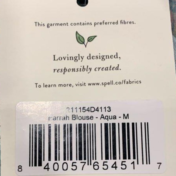 Spell & The Gypsy Farrah Blouse NWT 🌸 - Picture 8 of 10
